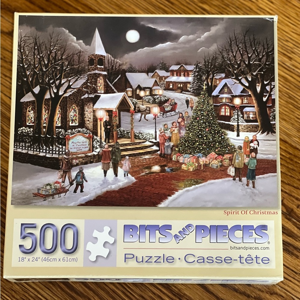 Bits and Pieces Spirit of Christmas 500 Piece Puzzle